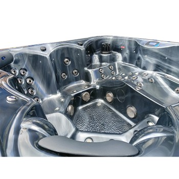 JACUZZI OGRODOWE WANNA SPA606 220x220 NORDIC czarna