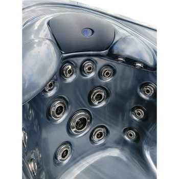 JACUZZI OGRODOWE WANNA SPA606 220x220 NORDIC czarna