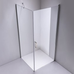 KABINA PRYSZNICOWA KWADRATOWA ZAR-1000 CHROM 100x100 CM
