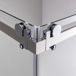 KABINA PRYSZNICOWA KWADRATOWA ZBD-9063 CHROM 90X90 CM