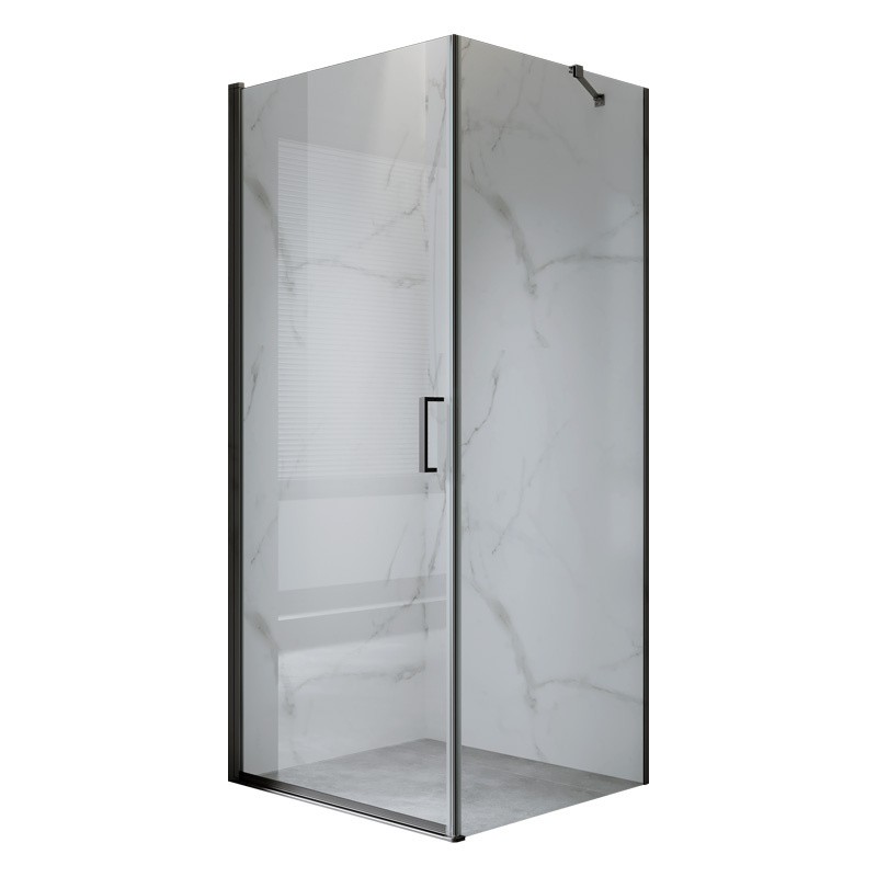 KABINA PRYSZNICOWA KWADRATOWA ZBR-900 CZARNA 90x90 CM KABINA PRYSZNICOWA KWADRATOWA ZBR-900 CZARNA 90x90 CM