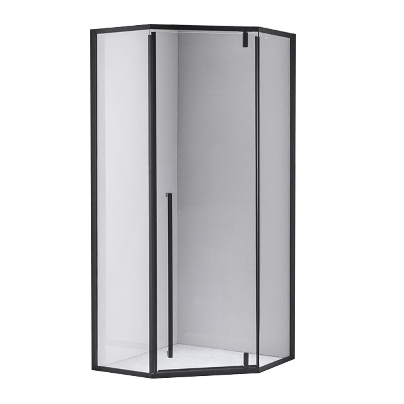 KABINA PRYSZNICOWA PIĘCIOKĄTNA BS07B CZARNA 90x90 CM KABINA PRYSZNICOWA PIĘCIOKĄTNA BS07B CZARNA 90x90 CM