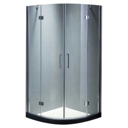 KABINA PRYSZNICOWA PÓŁOKRĄGŁA KZ4050C CHROM 90x90 CM