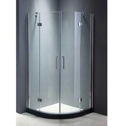 KABINA PRYSZNICOWA PÓŁOKRĄGŁA KZ4050C CHROM 90x90 CM
