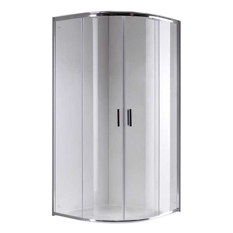 KABINA PRYSZNICOWA PÓŁOKRĄGŁA KZ94A CHROM 80x80 CM KABINA PRYSZNICOWA PÓŁOKRĄGŁA KZ94A CHROM 80x80 CM