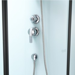 KABINA PRYSZNICOWA PÓŁOKRĄGŁA WSH313B 90x90 CM