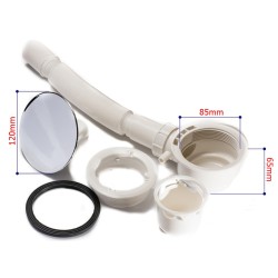 KABINA PRYSZNICOWA PÓŁOKRĄGŁA Z BRODZIKIEM KZ101A/ST01A CHROM/BIAŁY 80x80 CM
