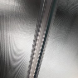 KABINA PRYSZNICOWA PÓŁOKRĄGŁA Z BRODZIKIEM WSH305A MAT CHROM 80x80 CM