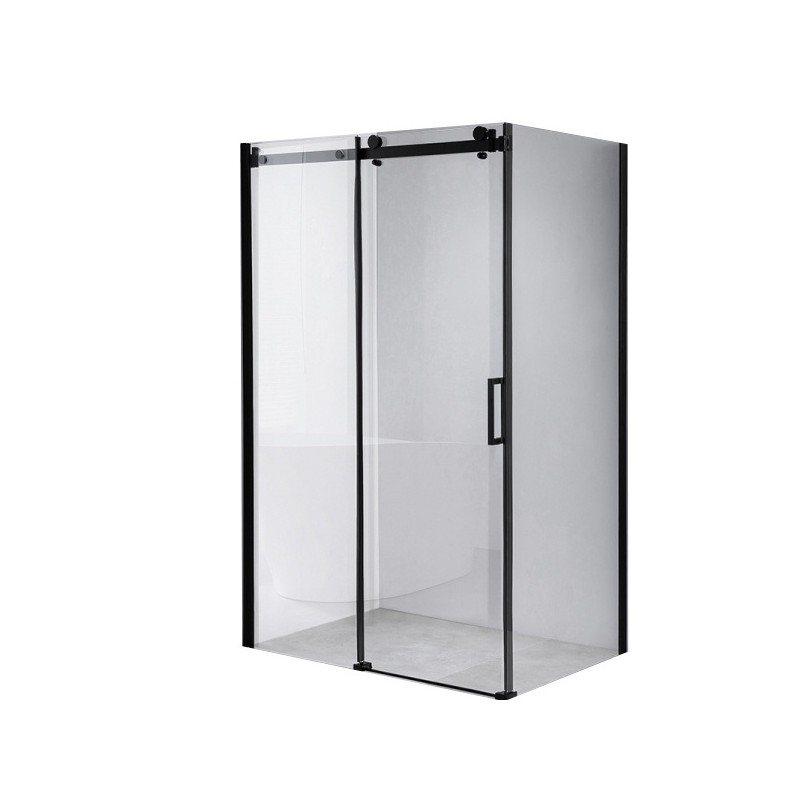 KABINA PRYSZNICOWA PROSTOKĄTNA BS15C CZARNA 120x80 CM KABINA PRYSZNICOWA PROSTOKĄTNA BS15C CZARNA 120x80 CM