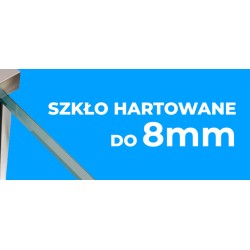 KABINA PRYSZNICOWA PROSTOKĄTNA KZ15 CHROM 90x50 CM