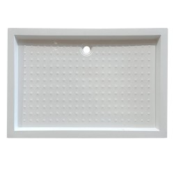 KABINA PRYSZNICOWA PROSTOKĄTNA Z BRODZIKIEM KZ203C/SXL03E CHROM/BIAŁY 120x80 CM