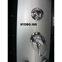 KABINA PRYSZNICOWA Z HYDROMASAŻEM LIMA 9911B BIAŁA 100x100 CM