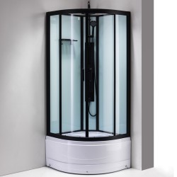 KABINA PRYSZNICOWA Z HYDROMASAŻEM NINA 90x90 CM