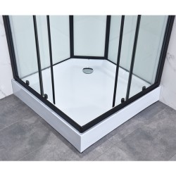 KABINA PRYSZNICOWA Z HYDROMASAŻEM WSH312A 80x80 CM
