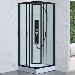 KABINA PRYSZNICOWA Z HYDROMASAŻEM WSH312B 90x90 CM