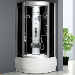 KABINA PRYSZNICOWA Z HYDROMASAŻEM WSH7127 110x110 CM