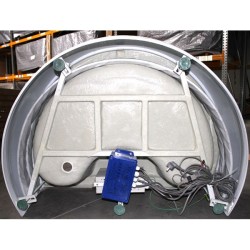 KABINA PRYSZNICOWA Z HYDROMASAŻEM WSH7128 125x90 CM