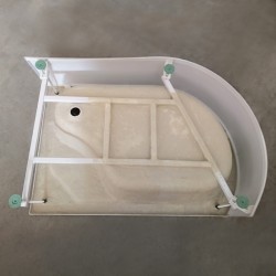 KABINA PRYSZNICOWA Z HYDROMASAŻEM WSH7306R PRAWA 120x80 CM