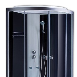 KABINA PRYSZNICOWA Z HYDROMASAŻEM WSH7601A 90x90 CM