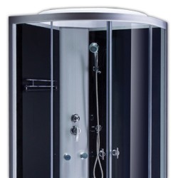 KABINA PRYSZNICOWA Z HYDROMASAŻEM WSH7602A 90x90 CM