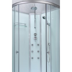 KABINA PRYSZNICOWA Z HYDROMASAŻEM WSH7703B 90x90 CM