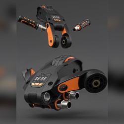 KÓŁKO DO ĆWICZEŃ MIĘŚNI BRZUCHA ALUMINIOWY ROLLER RP06