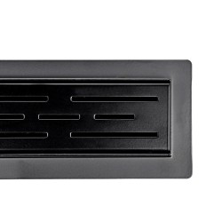 ODPŁYW LINIOWY DL01 CLASSIC G2 CZARNY 70 CM