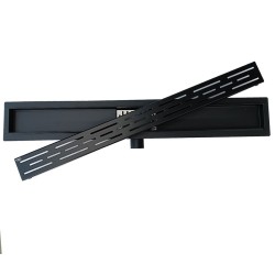 ODPŁYW LINIOWY DL01 CLASSIC G2 CZARNY 70 CM