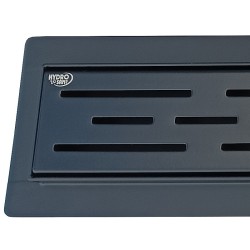 ODPŁYW LINIOWY DL01 CLASSIC G2 CZARNY 70 CM
