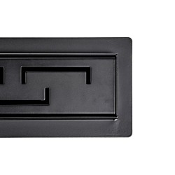 ODPŁYW LINIOWY DL01 DELTA G4 CZARNY 70 CM