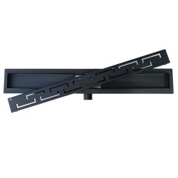 ODPŁYW LINIOWY DL01 DELTA G4 CZARNY 70 CM