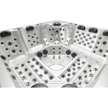 JACUZZI OGRODOWE WANNA SPA743R 220x220 Biała perła obudowa szara
