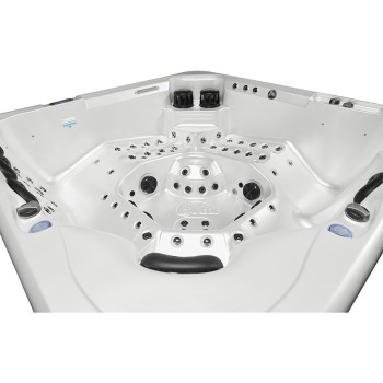 JACUZZI OGRODOWE WANNA SPA743R 220x220 Biała perła obudowa szara