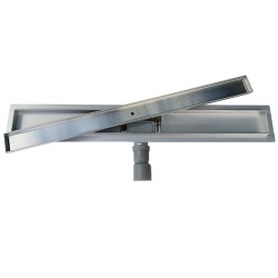 ODPŁYW LINIOWY DL01 FIX G1 SATIN 70 CM