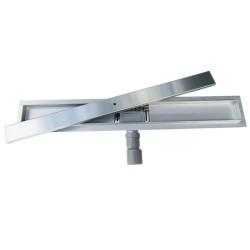 ODPŁYW LINIOWY DL01 FIX G1 SATIN 80 CM