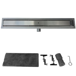 ODPŁYW LINIOWY DL01 FIX G1 SATIN 80 CM