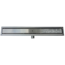 ODPŁYW LINIOWY DL01 FIX G1 SATIN 80 CM