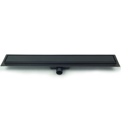 ODPŁYW LINIOWY DL01 GLASS CZARNY 70 CM