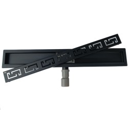 ODPŁYW LINIOWY DL01 OMEGA G6 CZARNY 70 CM