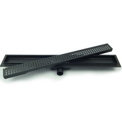 ODPŁYW LINIOWY DL01 QUBE G3 CZARNY 80 CM