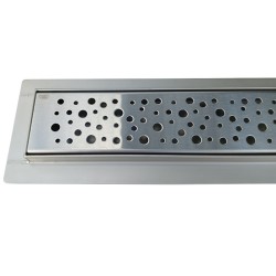 ODPŁYW LINIOWY DL01 WAVE G5 SATIN 90 CM