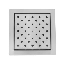 ODPŁYW LINIOWY KWADRATOWY DL06 CIRCLE G7 SATIN 15x15 CM