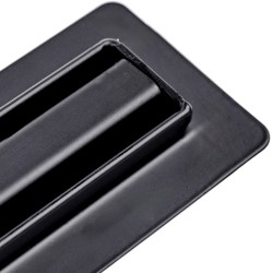 ODPŁYW LINIOWY OBROTOWY SLIM DL03 CZARNY 100 CM