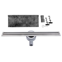 ODPŁYW LINIOWY OBROTOWY SLIM DL03 SATIN 70 CM