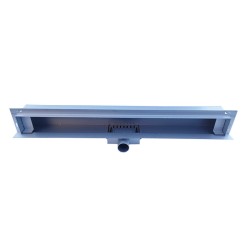 ODPŁYW LINIOWY ŚCIENNY DL04 MURAL SATIN 80 CM