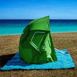 PARASOL PLAŻOWY OGRODOWY BALKONOWY TRITON 1B ZIELONY 180 CM