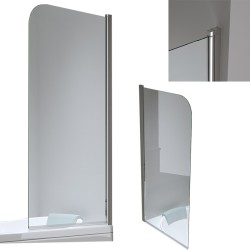 PARAWAN NAWANNOWY PR01 CHROM 70x140 CM 6 MM