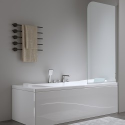 PARAWAN NAWANNOWY PR01 CHROM 70x140 CM 6 MM