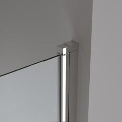 PARAWAN NAWANNOWY PR04 CHROM 90x140 CM 6 MM