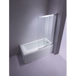 PARAWAN NAWANNOWY PR07 CHROM 85x150 CM 6 MM